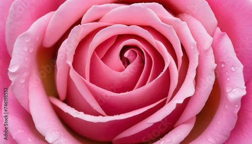 Beautiful Pink Rose: A Close-Up Background Image