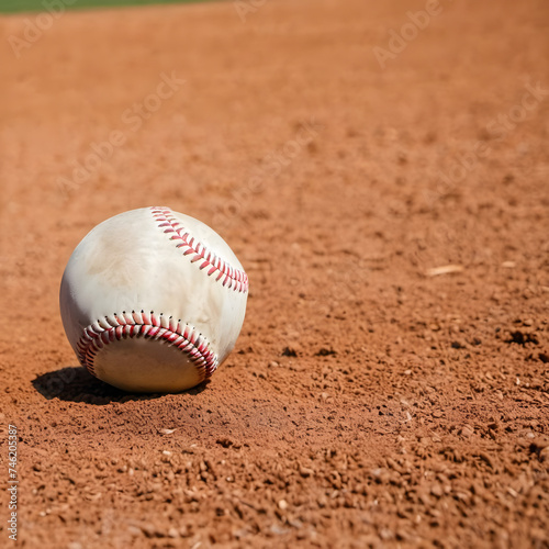 baseball in a field