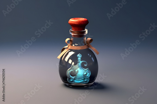 3d witch Animagus Draught Potion
