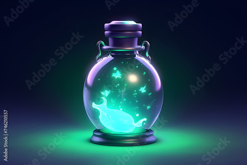 3d witch's Astral Projection Tonic Potion