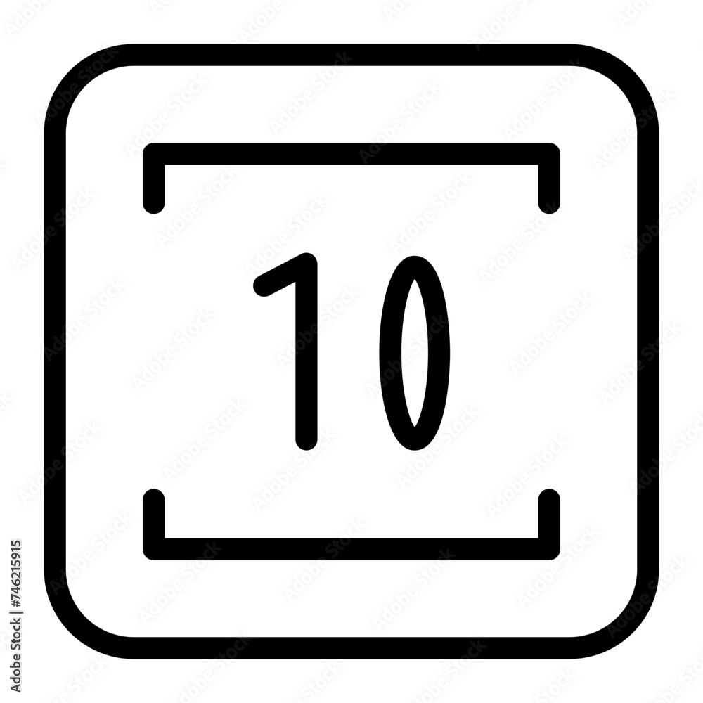 number 10 number 10