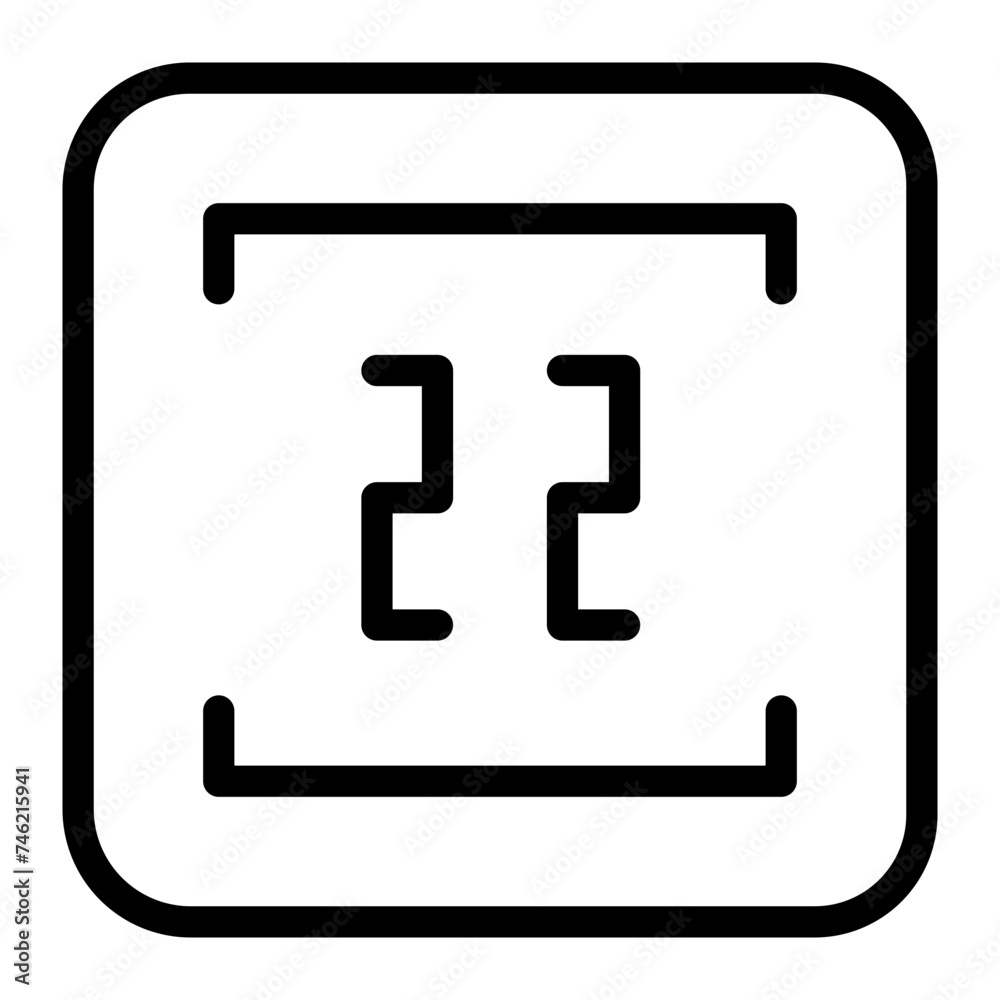 number 22