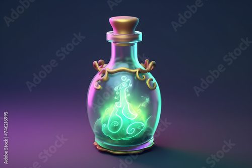 3d witch Siren's Song Potion