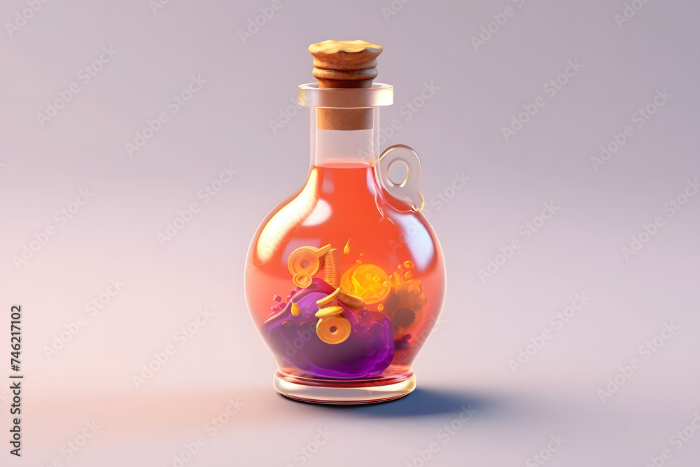 3d witch Phoenix Tears Salve Potion 3d witch Phoenix Tears Salve Potion