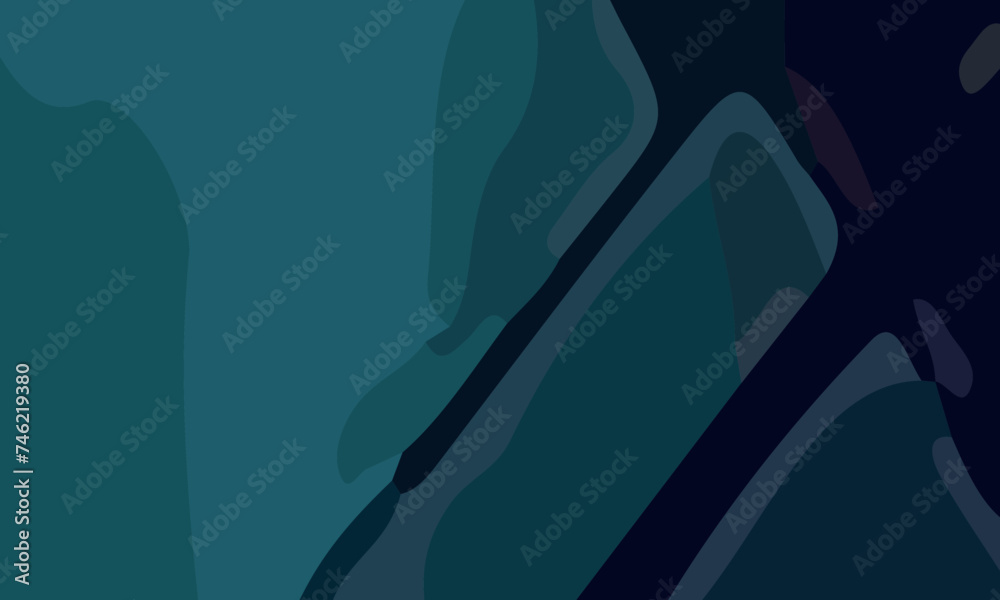 Aesthetic abstract composition with much unique combination of shapes and green colors Aesthetic abstract composition with much unique combination of shapes and green colors