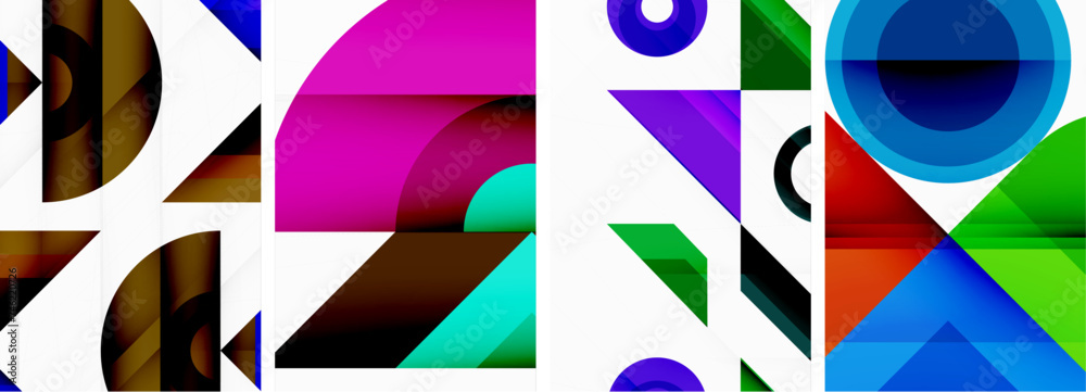 Triangle wallpaper or poster background design Triangle wallpaper or poster background design