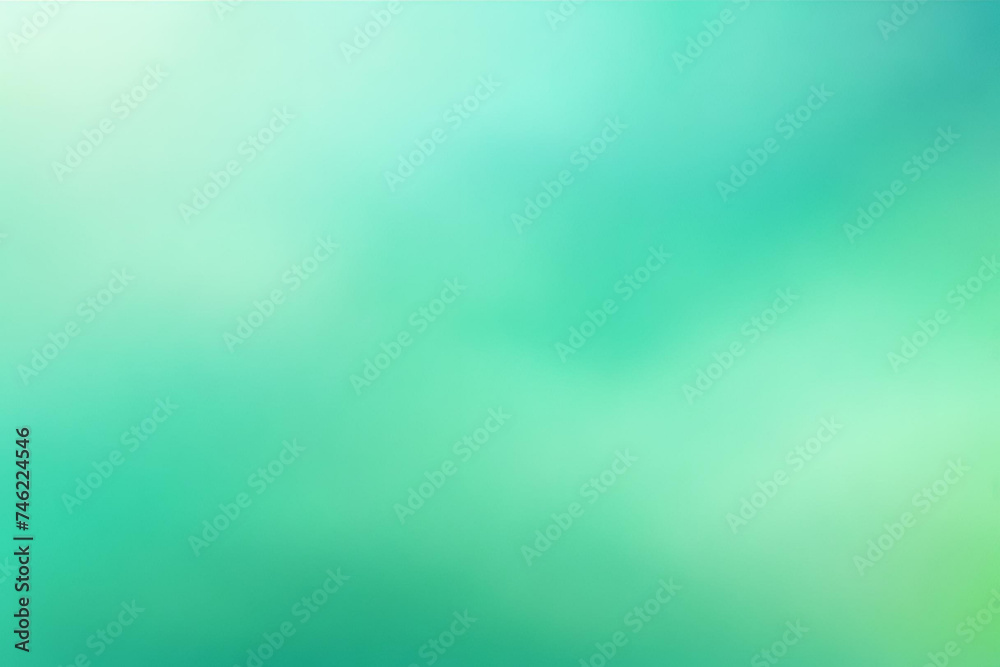 Abstract gradient smooth Blurred Smoke Aquamarine Green background image
