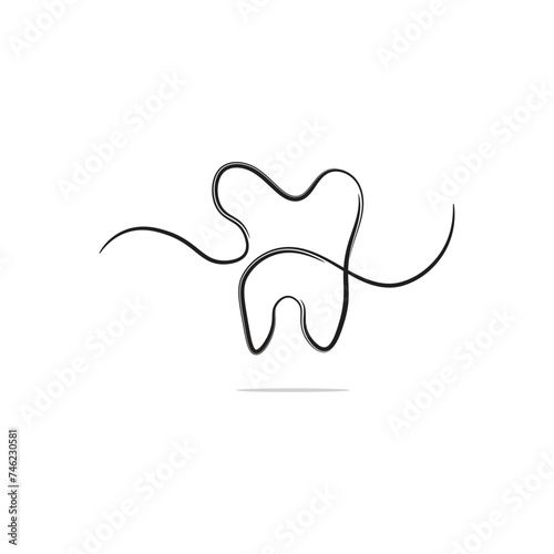 tooth logo design