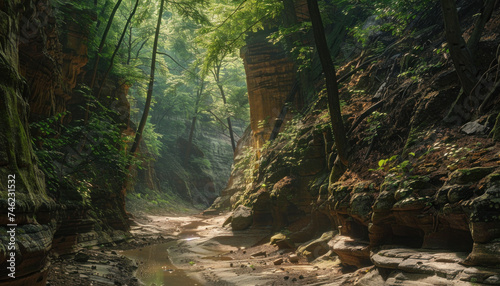 Turkey run state park, state park, forrest, hike trail, nature preserve, pine grove, hiking trail, hike trail, cascades trail, trail beside water, national park, trails, cuyahoga valley, cascade falls photo