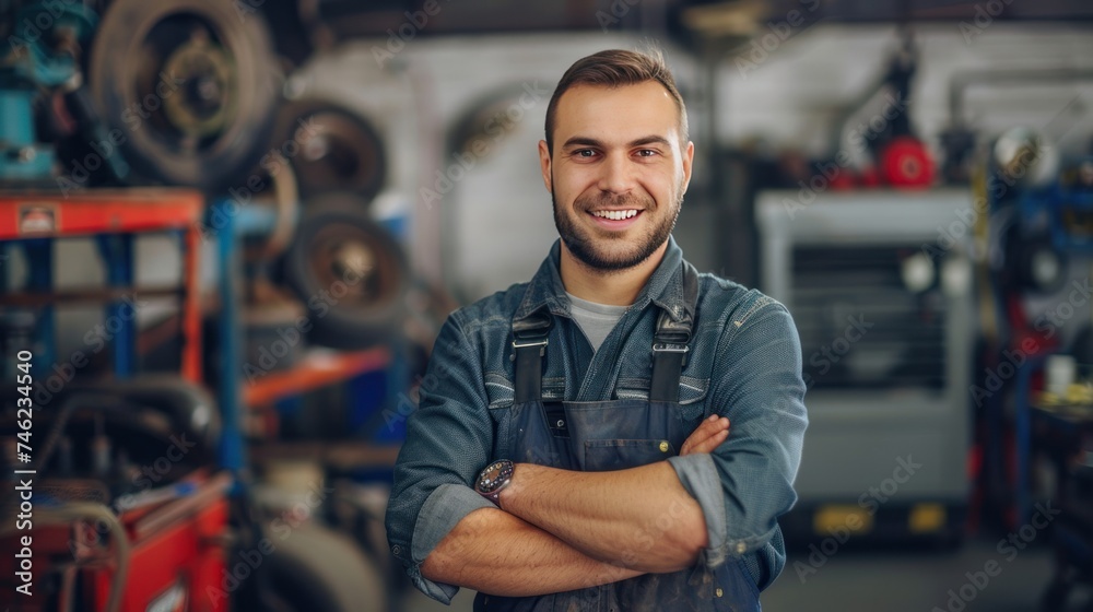 Mechanic with a Smile Mechanic with a Smile