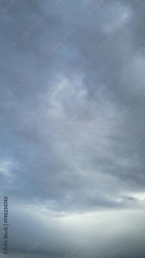 High Angle View of Fast Moving Clouds over England High Angle View of Fast Moving Clouds over England