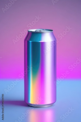 a can of soda mockup