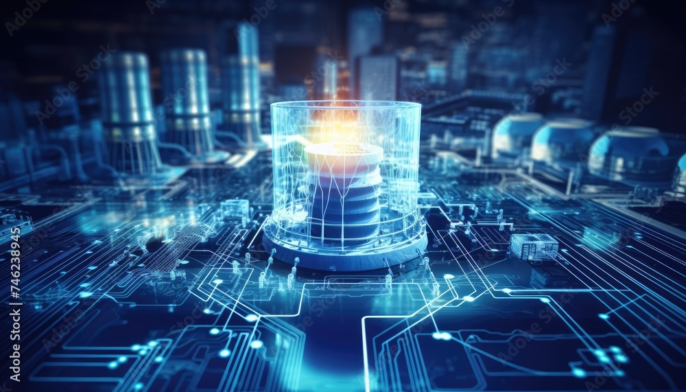 nuclear energy background, future innovation