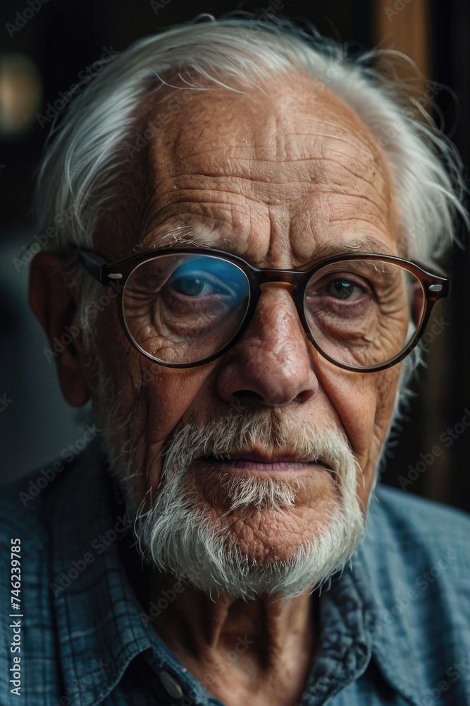 portrait of a senior man portrait of a senior man