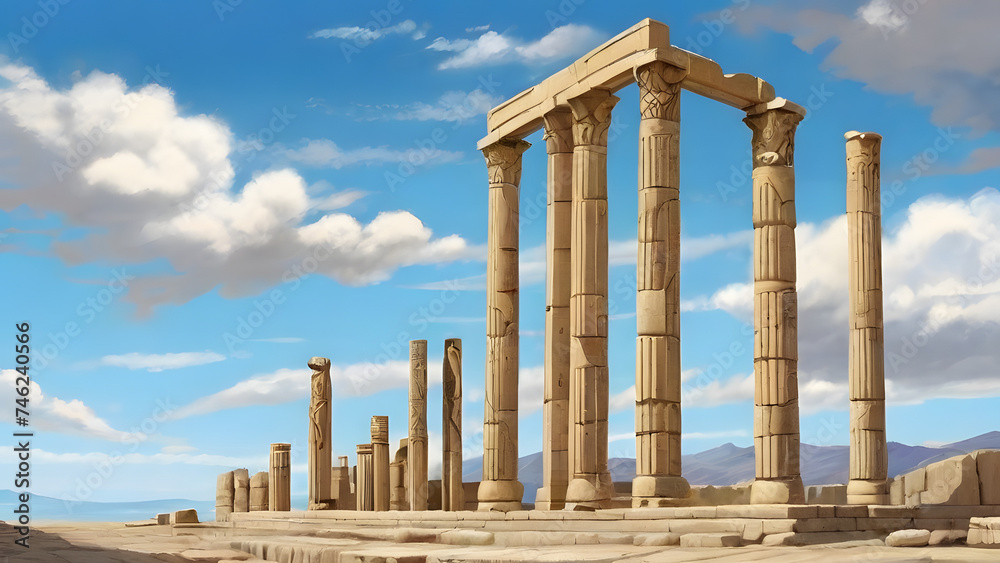 Persepolis is the capital of the ancient Achaemenid