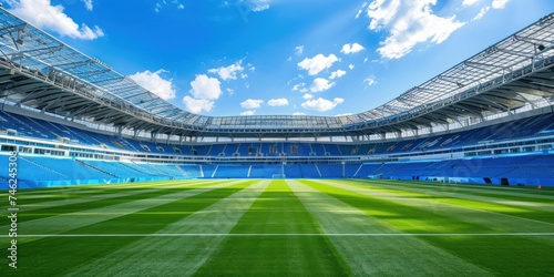 football stadium background 
