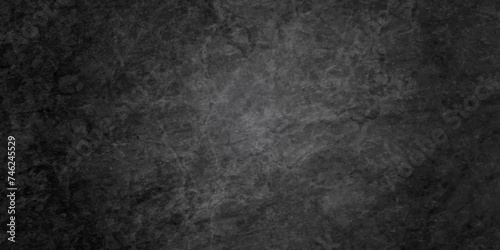 Dark black slate texture in natural pattern with high resolution for background wall. Black abstract grunge background. Dark rock texture black stone. Background of blank natural aged blackboard wall.