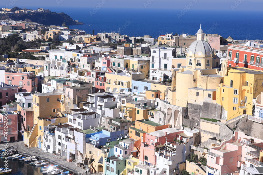 view of the city  Procida