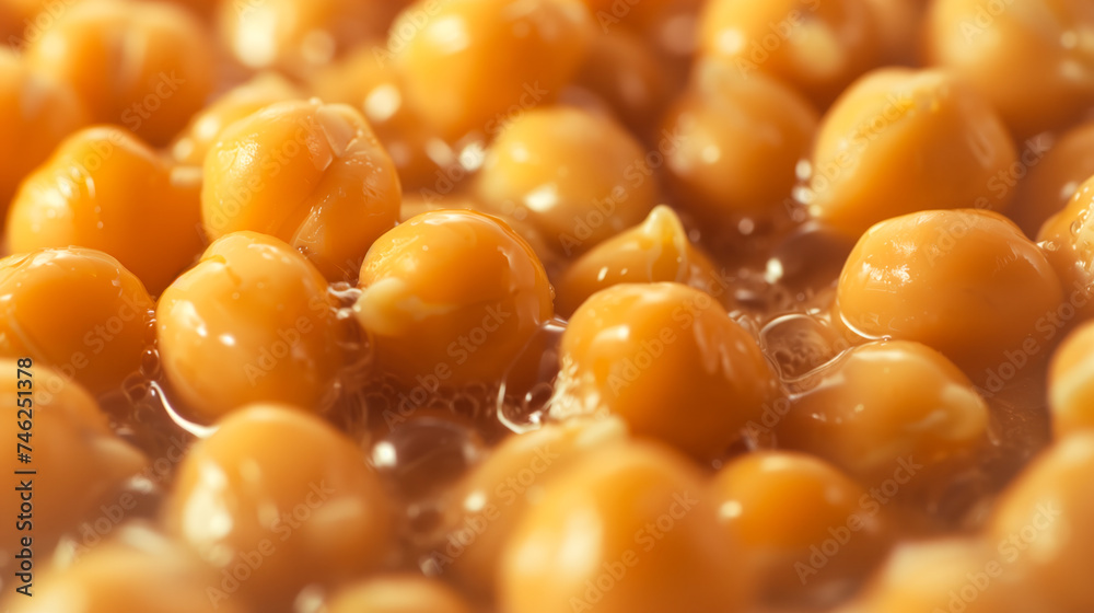 Chickpeas (chole) background, close up view Chickpeas (chole) background, close up view