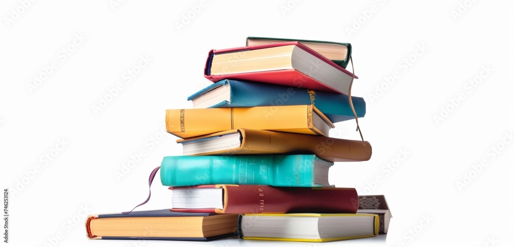 stack of books