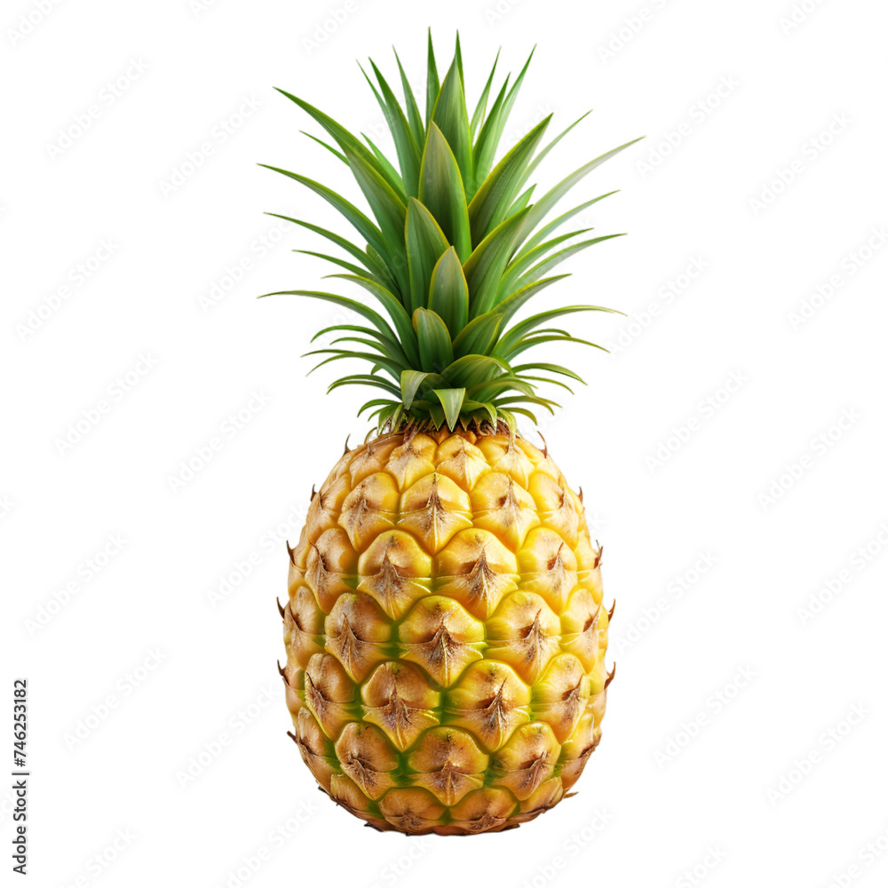 Fototapeta premium pineapple transparent background