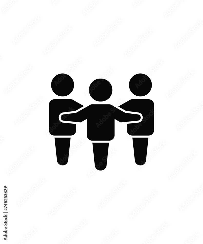 team icon, vector best flat icon. team icon, vector best flat icon.