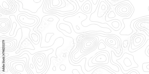  Black and white lines seamless Topographic map patterns, topography line map. Vintage outdoors style. The stylized height of the topographic map contour in lines and contours isolated on transparent