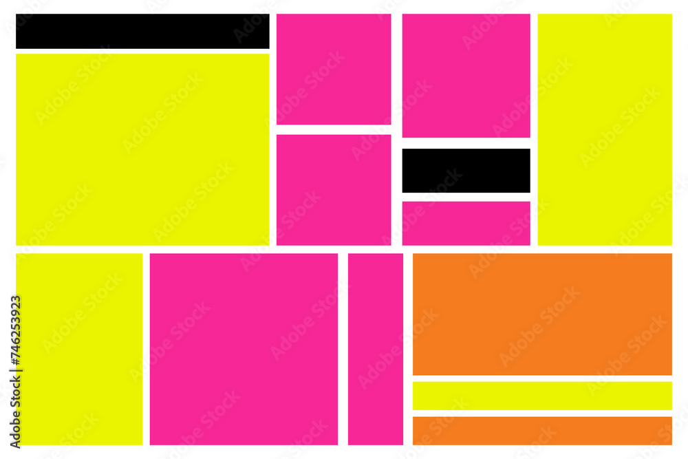 Vector Square Retro Colors Background Abstract for your Graphic Resource Design