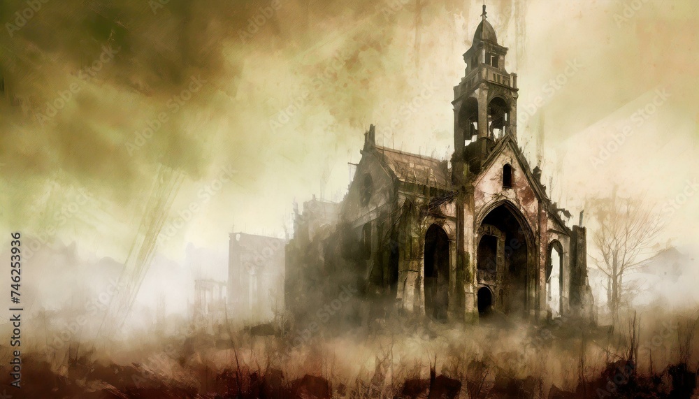 Obraz premium saint cathedral city