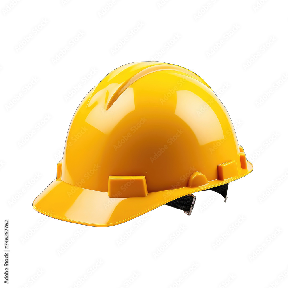Fototapeta premium a yellow safety helmet png