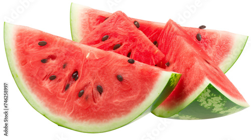 watermelon isolated on white background