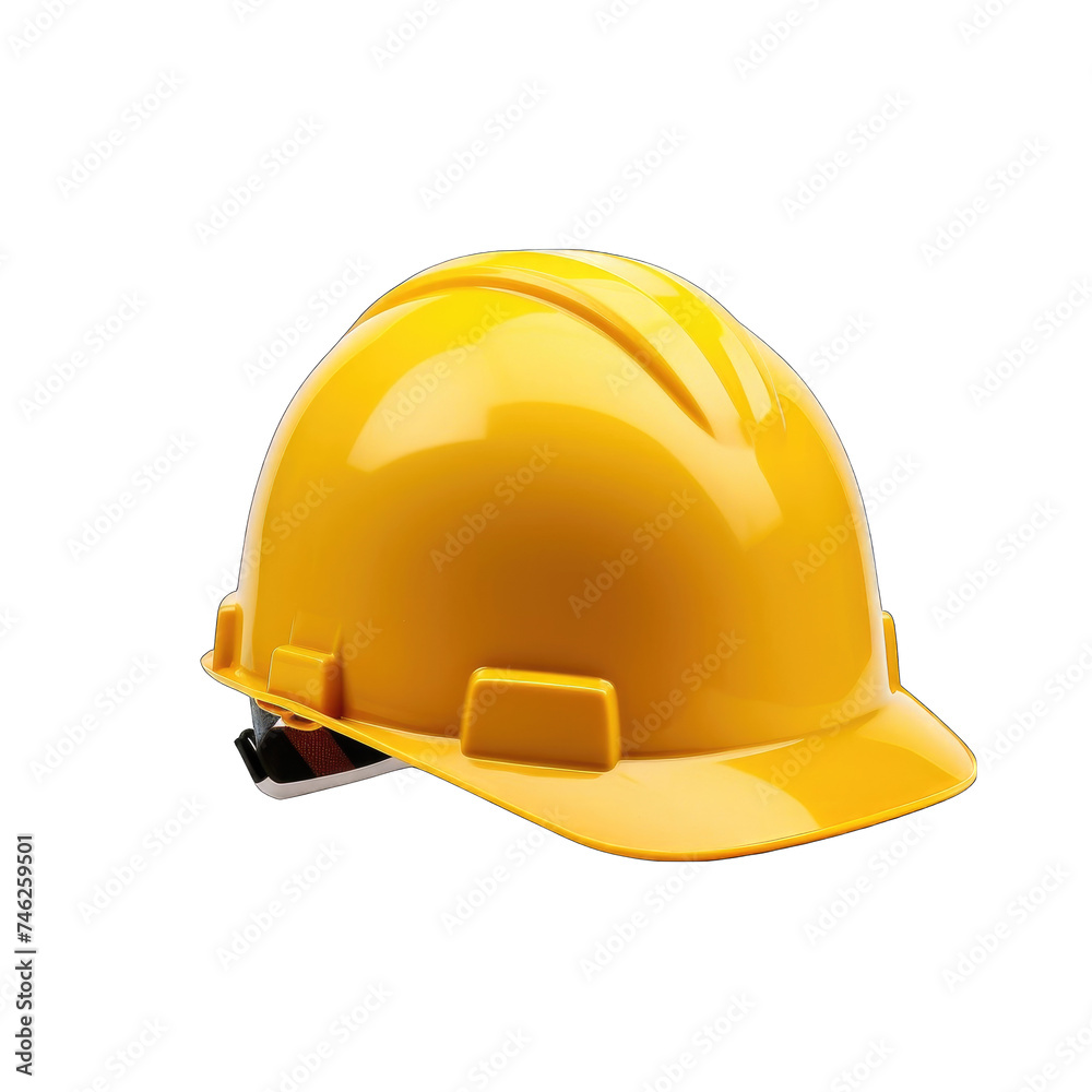 Fototapeta premium a yellow safety helmet png