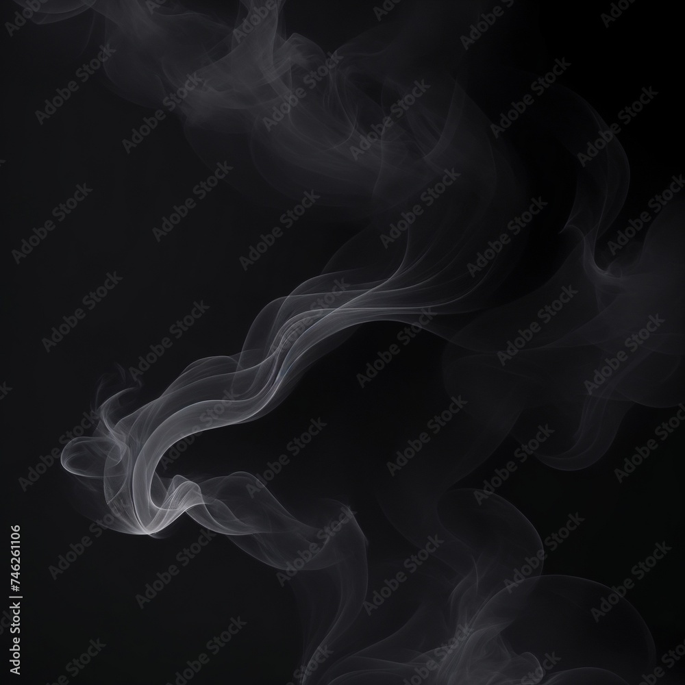 Blue Magic: Abstract Smoke and Light Flow in Black Background with Curves, Shapes, and Swirls - a Soft, Smooth, and Artistic Incense Motion Concept Blue Magic: Abstract Smoke and Light Flow in Black Background with Curves, Shapes, and Swirls - a Soft, Smooth, and Artistic Incense Motion Concept