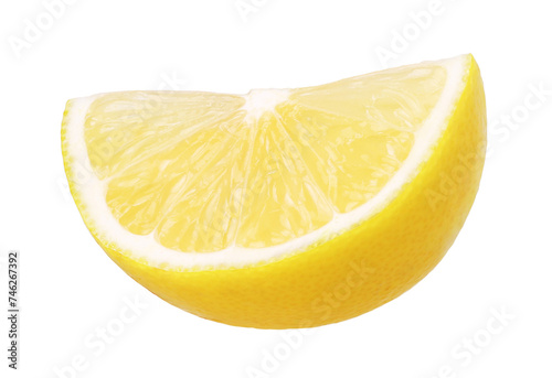slice lemon fruit isolated, Fresh and Juicy Lemon, transparent PNG, PNG format, cut out