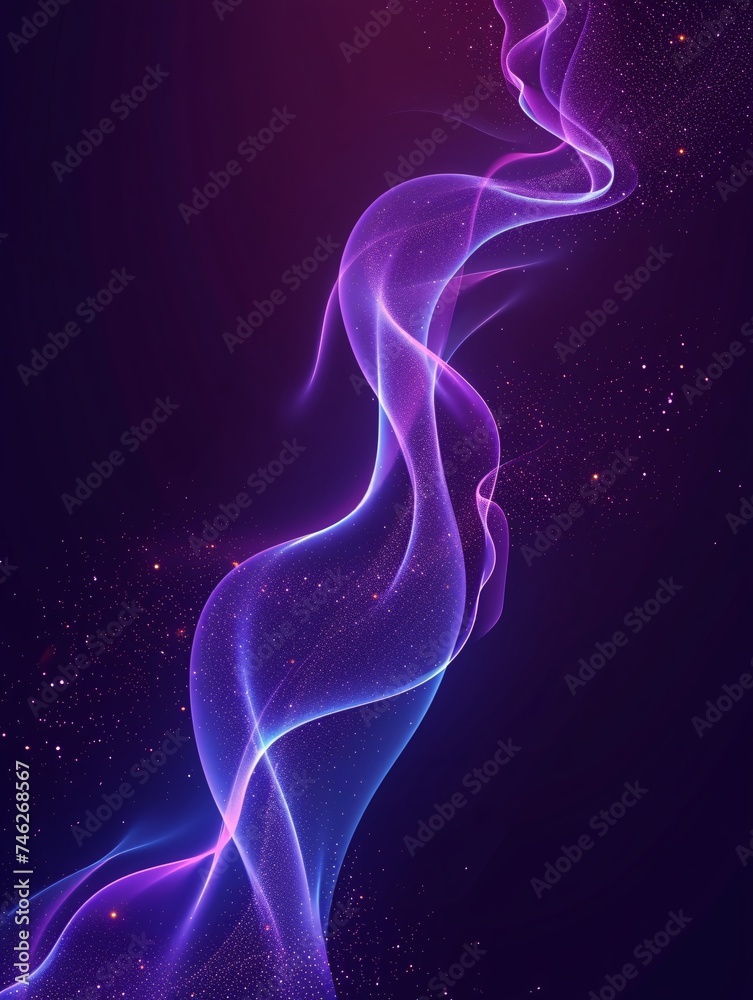 Rapid, semi-transparent gradient flow. Purple fluorescent wave. Glowing blue sleek streaks backdrop. Light trail fire trail and radiant spiral twist. Rapid, semi-transparent gradient flow. Purple fluorescent wave. Glowing blue sleek streaks backdrop. Light trail fire trail and radiant spiral twist.