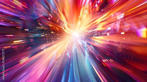 Abstract close up fiber optics light for background. Holiday concept. Optic communication and technology background 