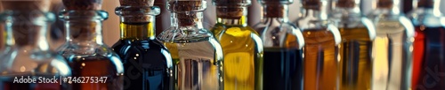 Gourmet olive oils and balsamic vinegars dressing essentials taste enhancers photo