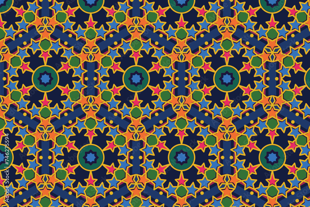 Abstract Seamless Pattern