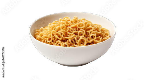 Bowl with instant noodles png