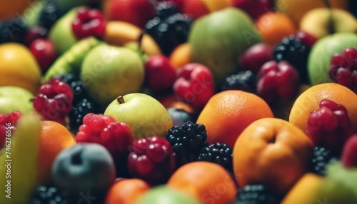 abstract fruits texture background