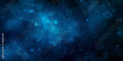 blue watercolor space background with stars  milky way  nebula  galaxy  cosmos milky way  blue background banner   night sky background