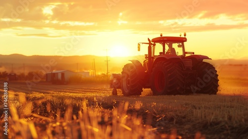 Tractor at Work