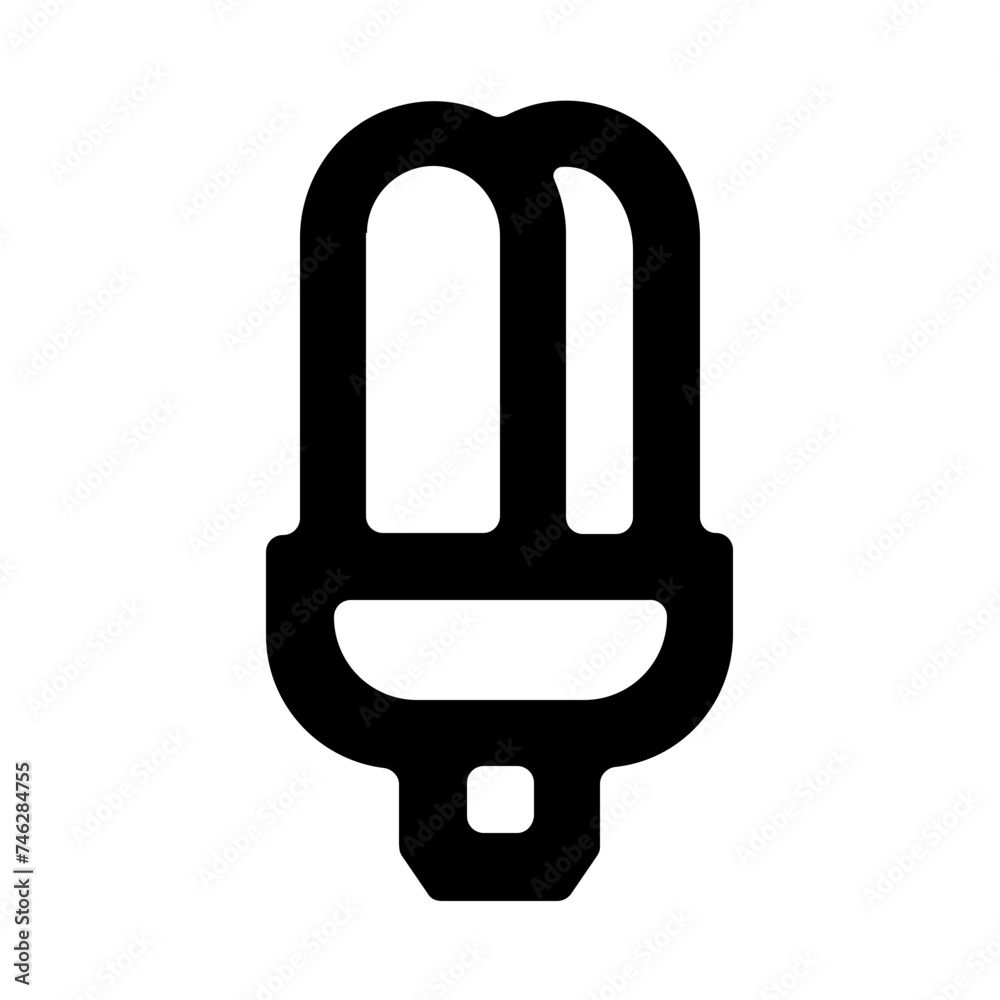 Led Lamp Lightbulb Line Icon Led Lamp Lightbulb Line Icon