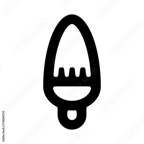 Led Lamp Lightbulb Line Icon