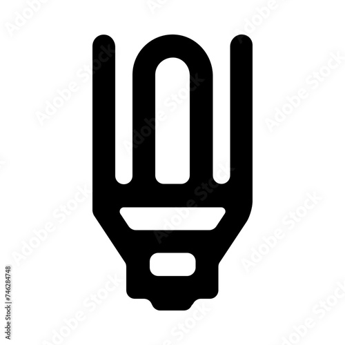 Led Lamp Lightbulb Line Icon