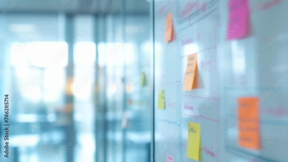 Closeup of a whiteboard with a list of company values such as respect collaboration and innovation. These values serve as a reminder for employees of the companys vision and Closeup of a whiteboard with a list of company values such as respect collaboration and innovation. These values serve as a reminder for employees of the companys vision and