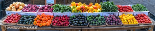 Vibrant farmers market haul showcasing the bounty of the season