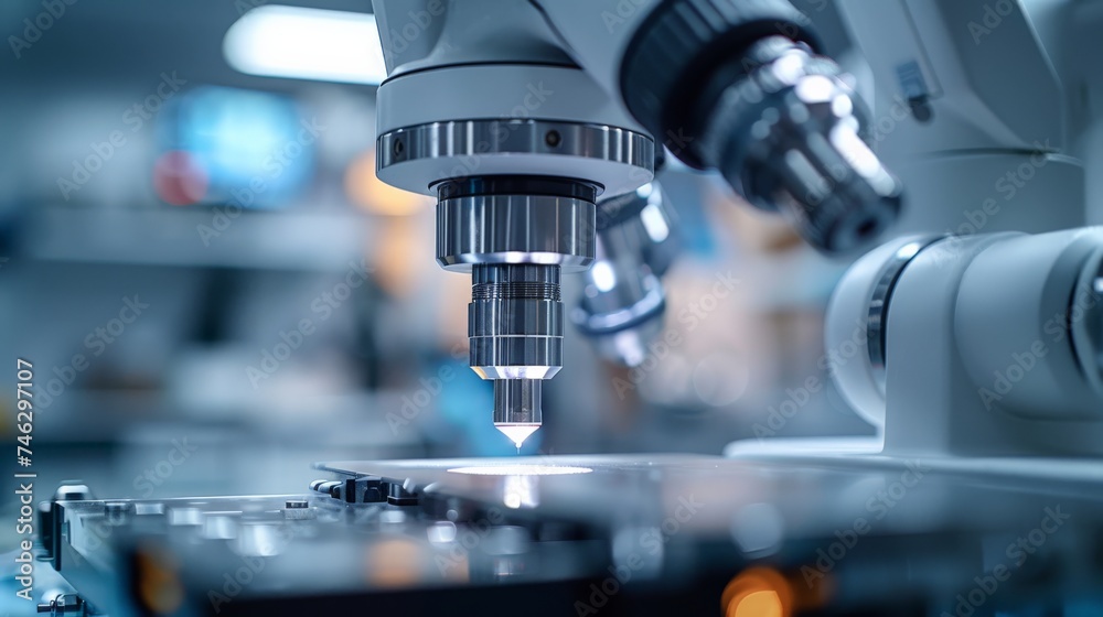 a high-tech medical device in use, emphasizing innovation in healthcare technology a high-tech medical device in use, emphasizing innovation in healthcare technology