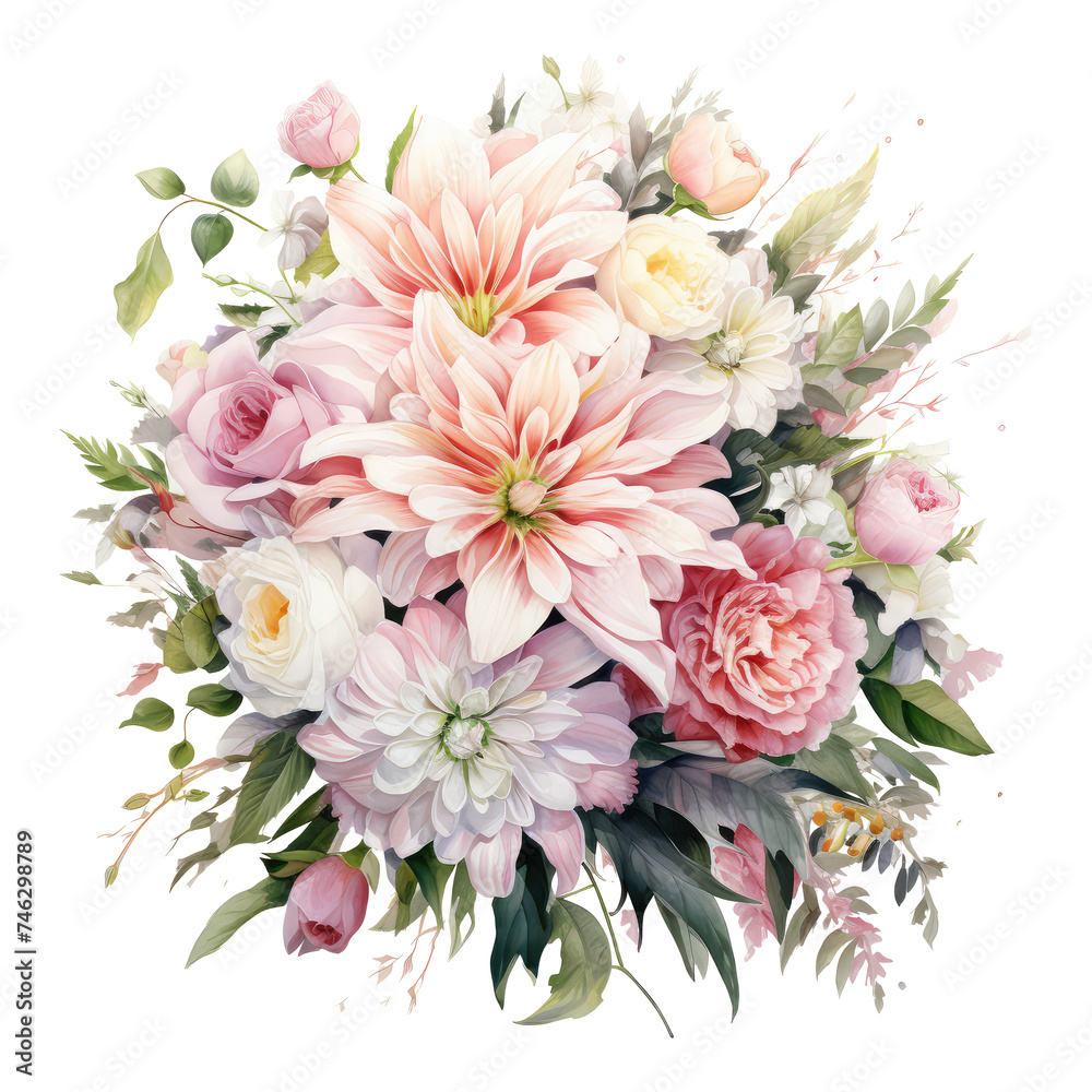 Bouquet of flowers for a special Valentine's day celebration perfect wedding Bouquet of flowers for a special Valentine's day celebration perfect wedding