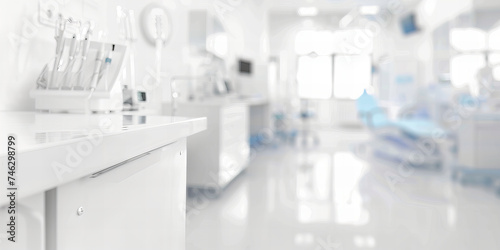 Title: Modern High-Tech Dental Clinic Interior Design With Clean Lines